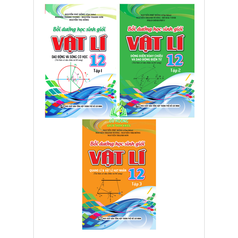 Sách - Combo Bồi Dưỡng Học Sinh Giỏi Vật Lí 12 KV