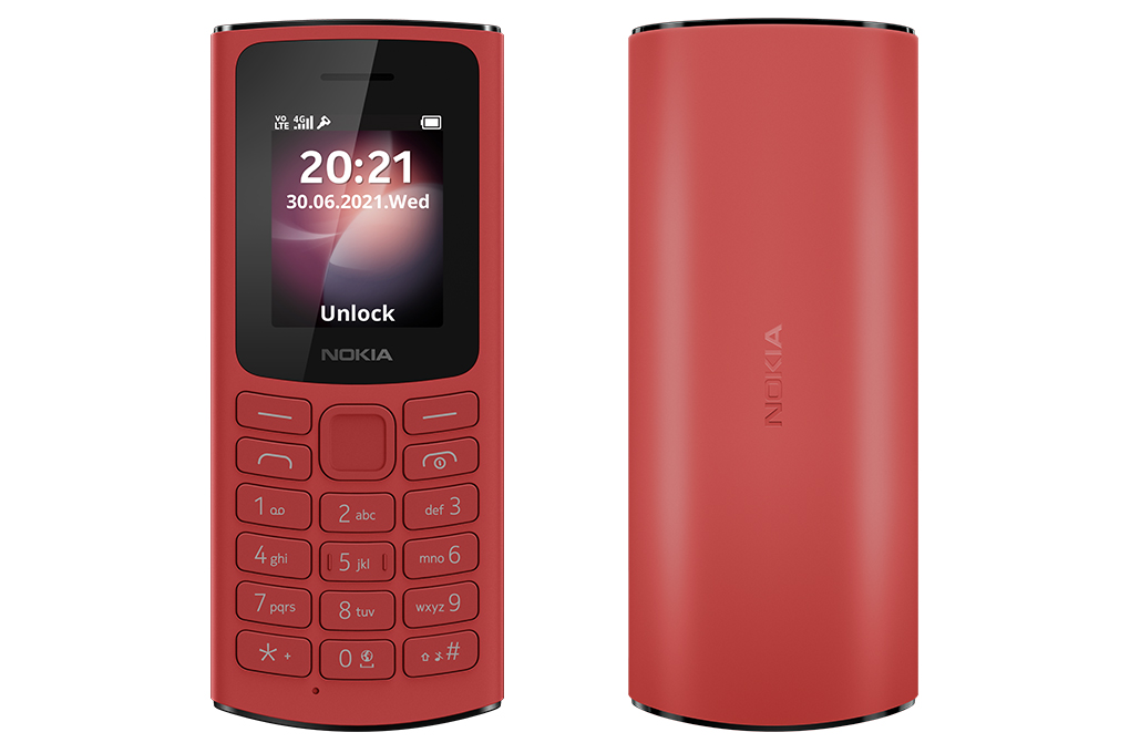 Điện thoại Nokia 105 4G - Hàng chính hãng