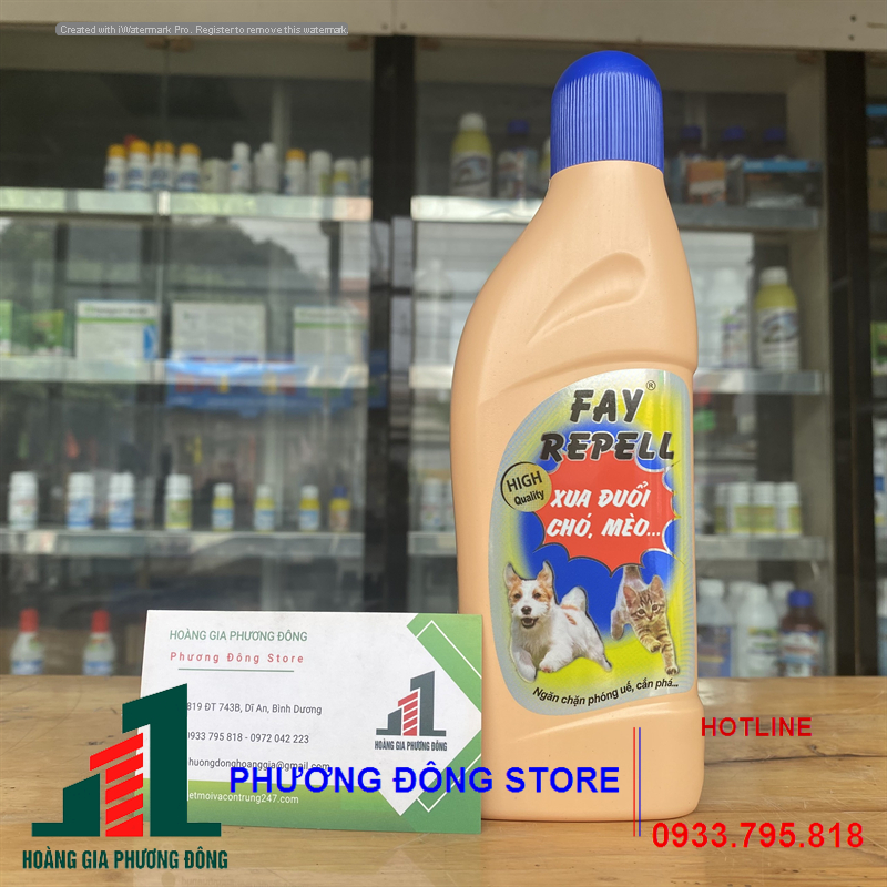 Ngăn phóng uế FAY REPELL-200ml