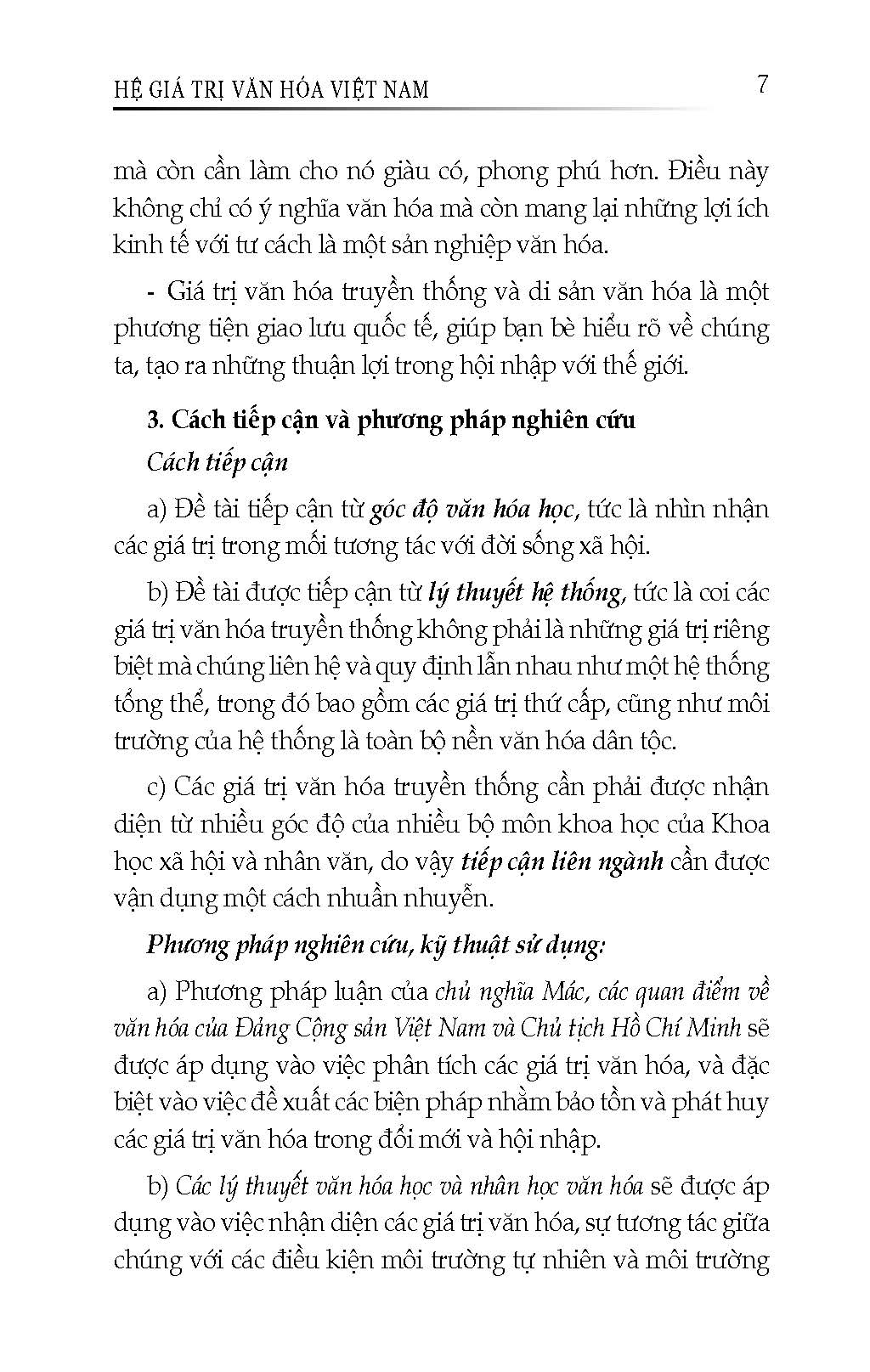 Hệ Giá Trị Văn Hóa Việt Nam