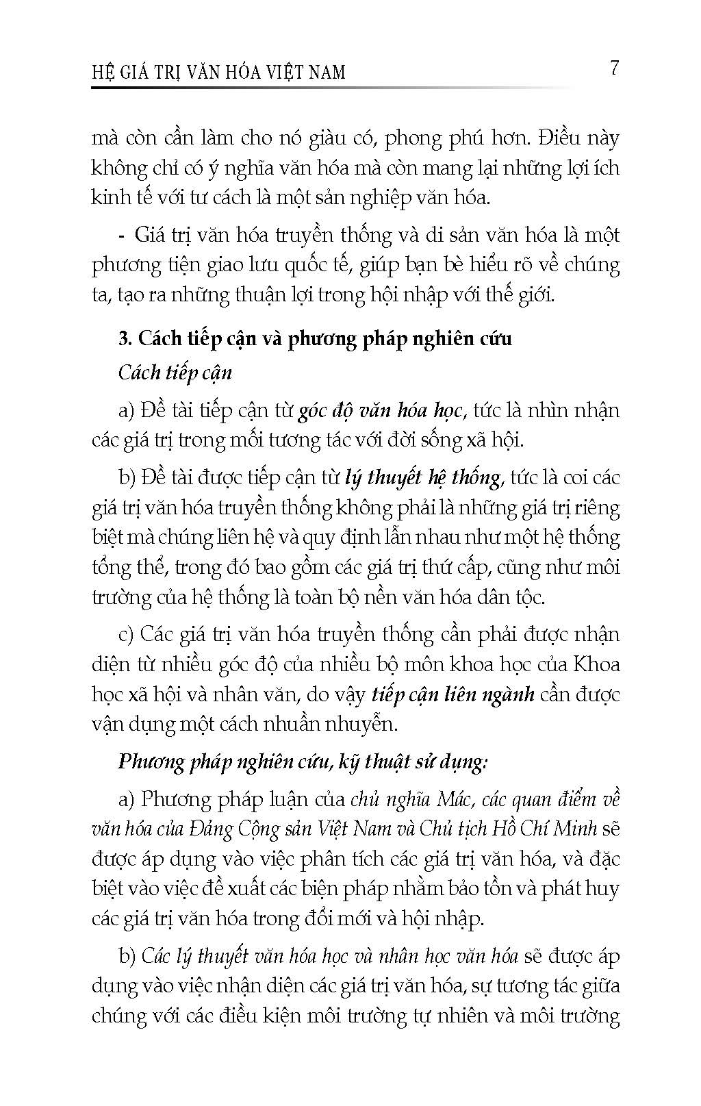 Hệ Giá Trị Văn Hóa Việt Nam