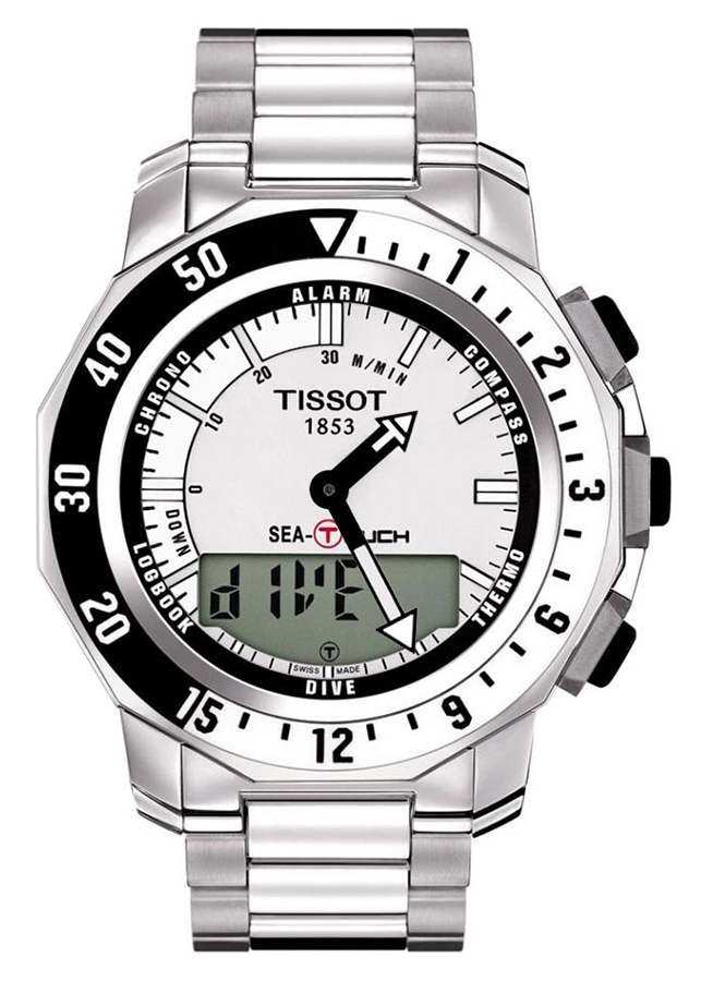 Đồng Hồ Nam Dây Thép Không Gỉ Tissot Sea-Touch T026.420.11.031.00 (25.7 x 25.7 mm)