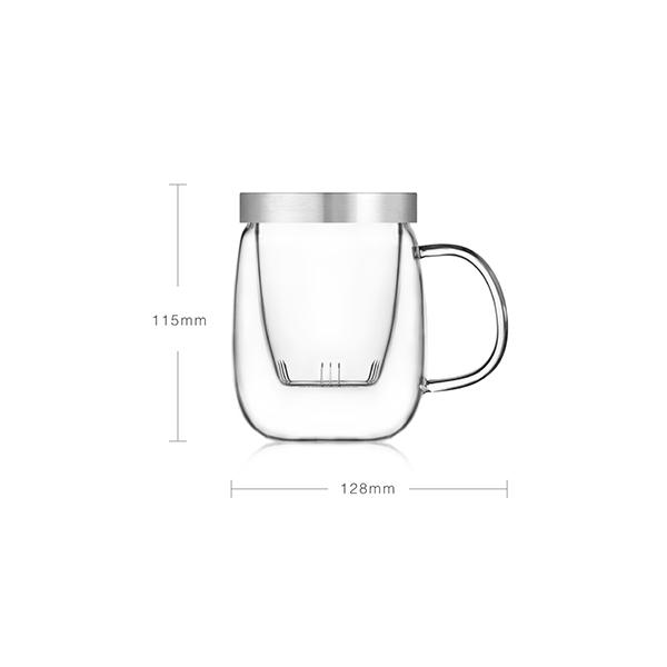 Ly lọc trà thủy tinh 500ml Samadoyo-S016B