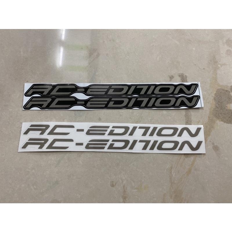 Tem dán chân phuộc rc edition