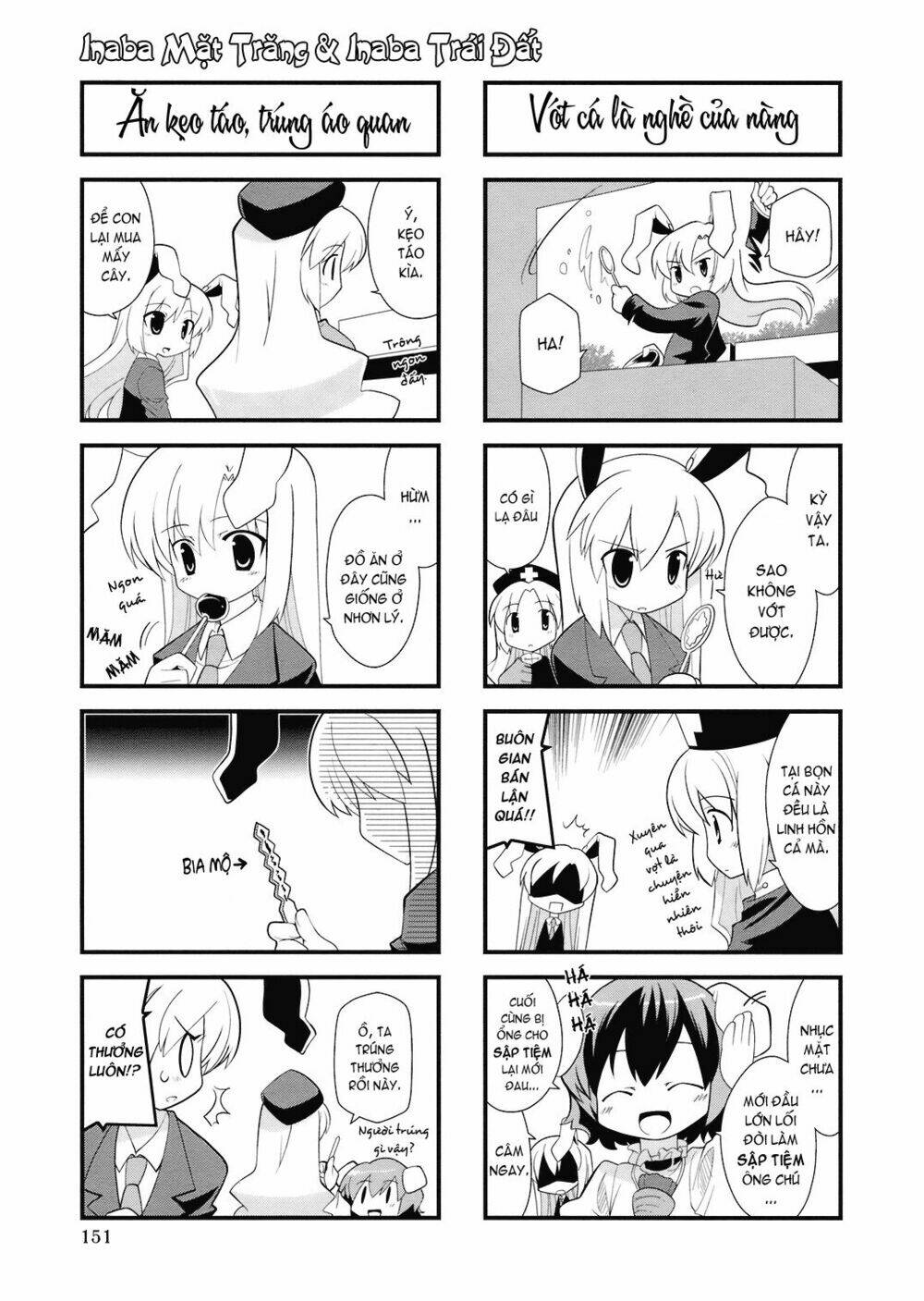 inaba mặt trăng và inaba trái đất chapter 14 5