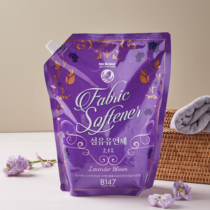 Nước Xả Vải Hương Hoa Lavender No Brand Chai 2.5L