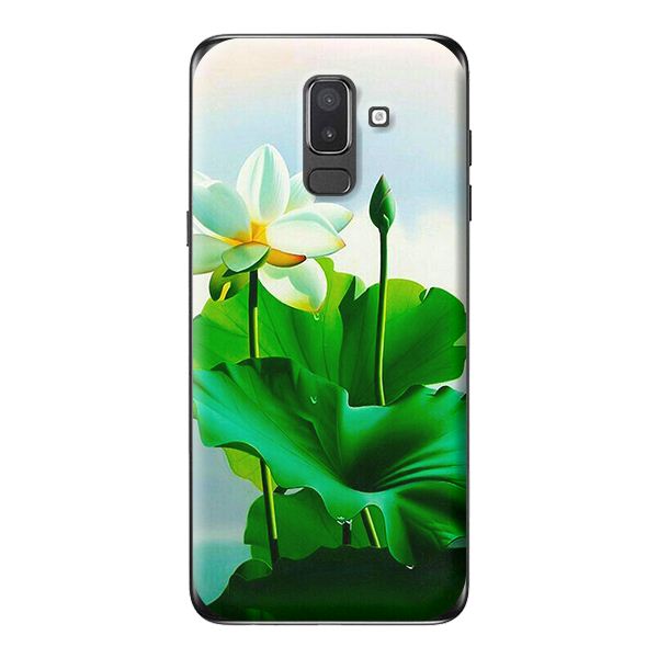 Ốp lưng cho Samsung Galaxy J8 2018 HOA SEN 7 - Hàng chính hãng