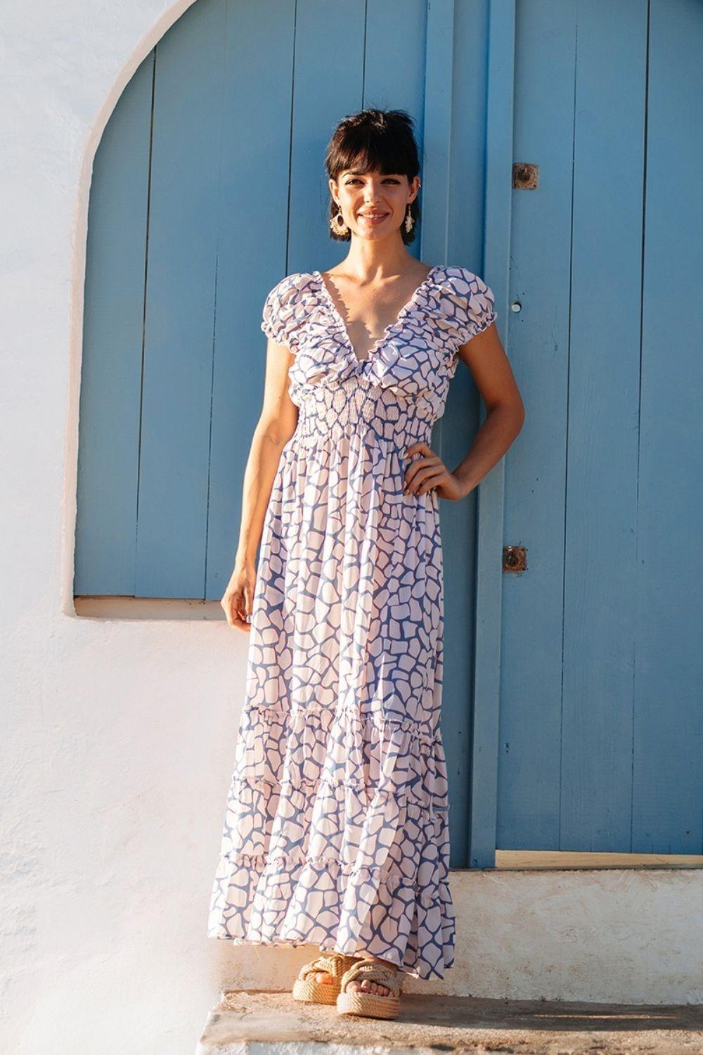 Maxi Cổ V Isla Bonita