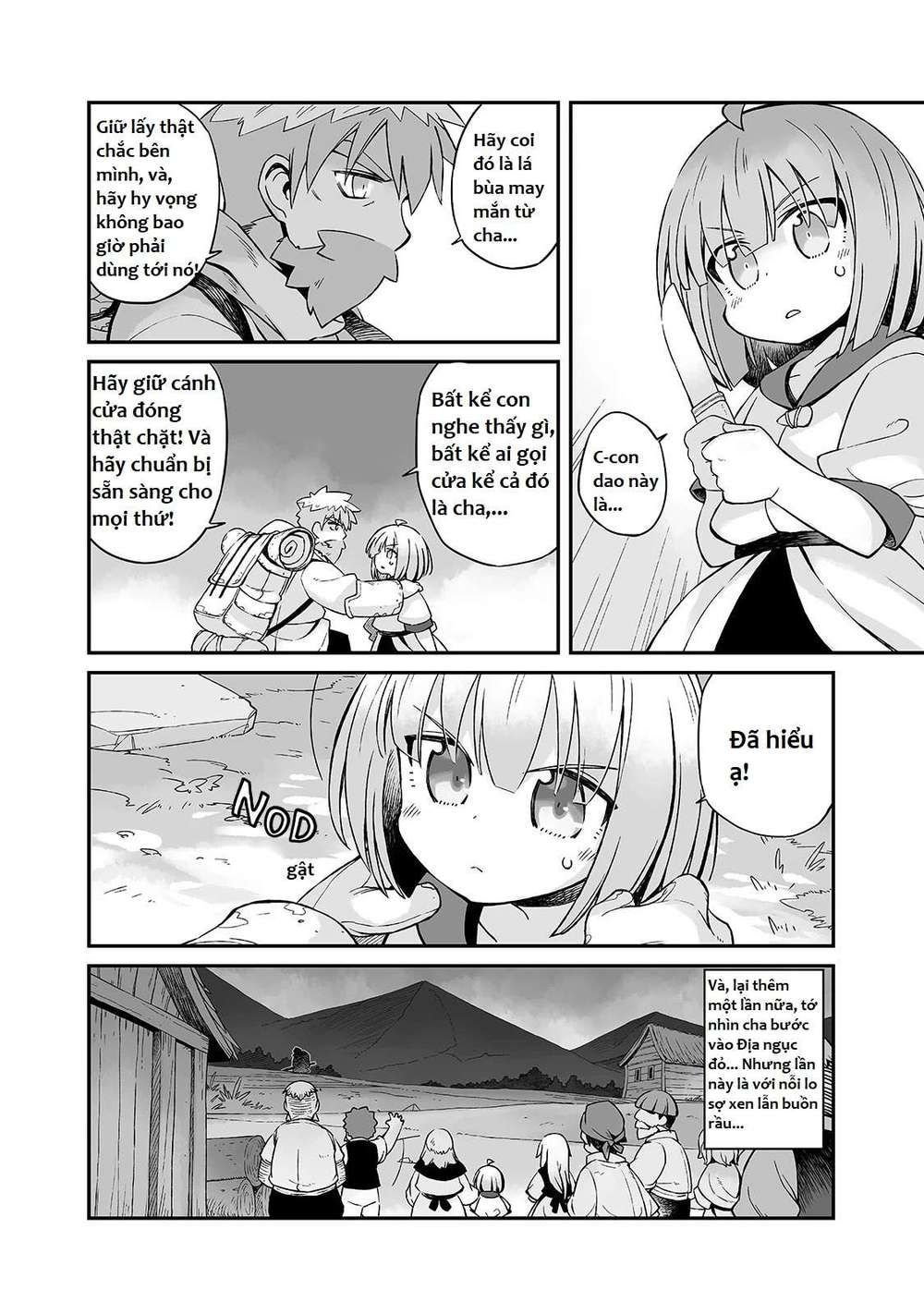 ngay cả khi hậu tận thế, thật hạnh phúc vẫn còn được sống... chapter 14 8