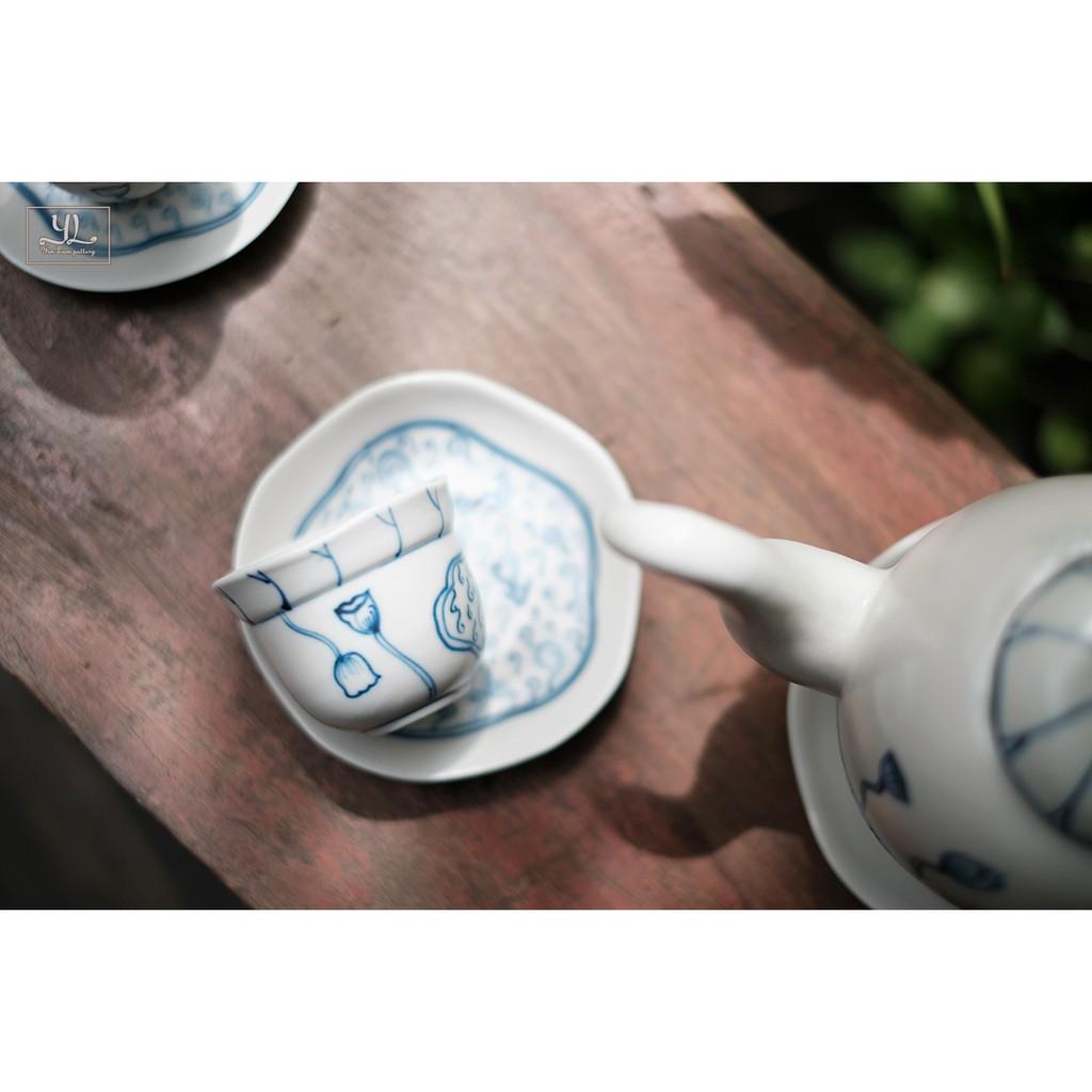 Bộ Trà Gốm "Sen Ở Đầm Trong"