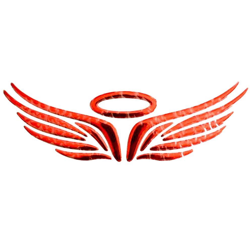 Decal 3D Đôi Cánh Dán Xe Trang Trí Xe Ô Tô