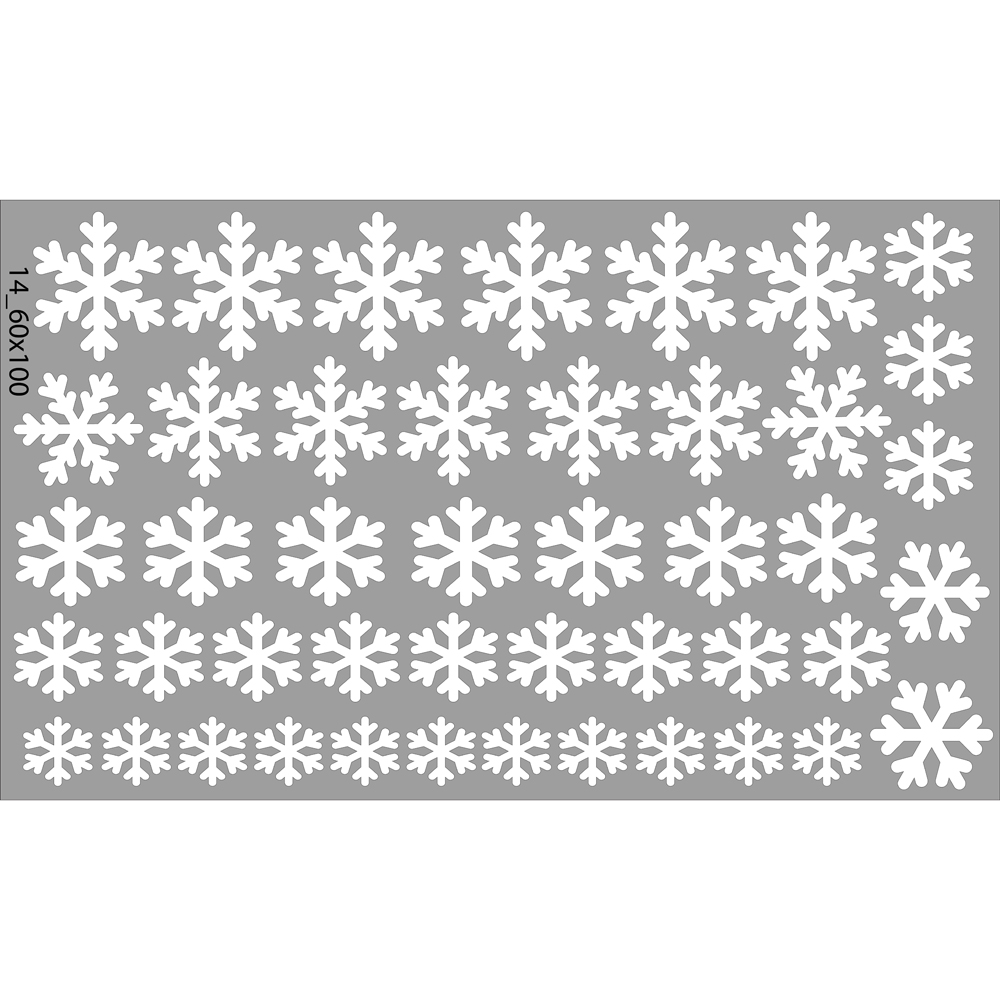 Decal trang trí noel combo số 62 hàng châu xanh và ông noel