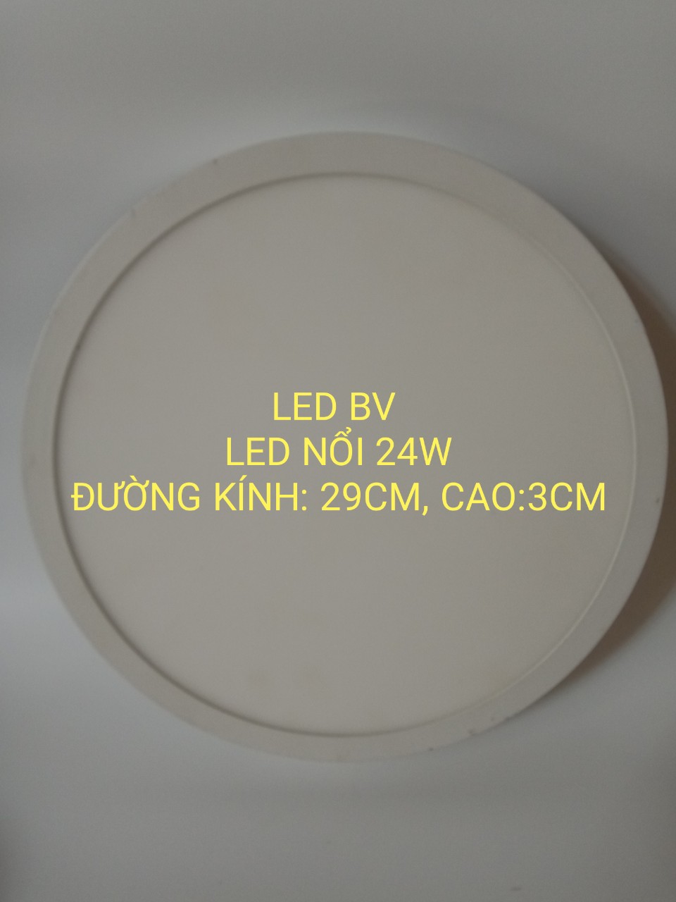 Đèn led ốp trần nổi 24w tròn vuông
