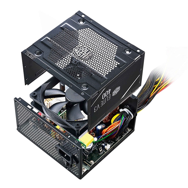 Nguồn Máy Tính Công Suất Thực Cooler Master Elite V3 400W - Hàng Chính Hãng