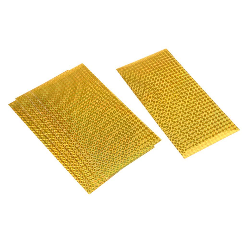 10 Pcs Fishing Lure Tape Holographic Adhesive Film Flash Tape DIY