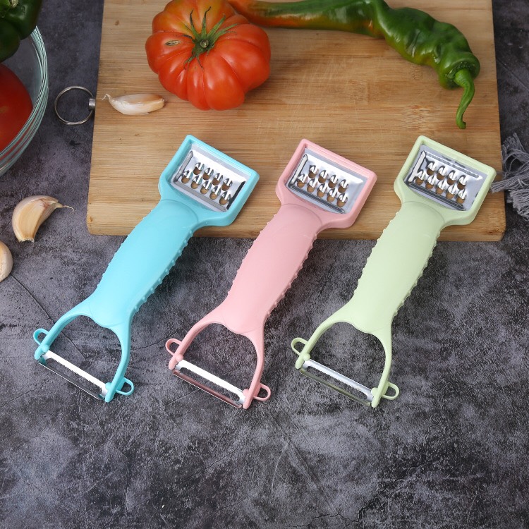 Nạo rau củ quả 2 đầu bằng nhựa lúa mạch