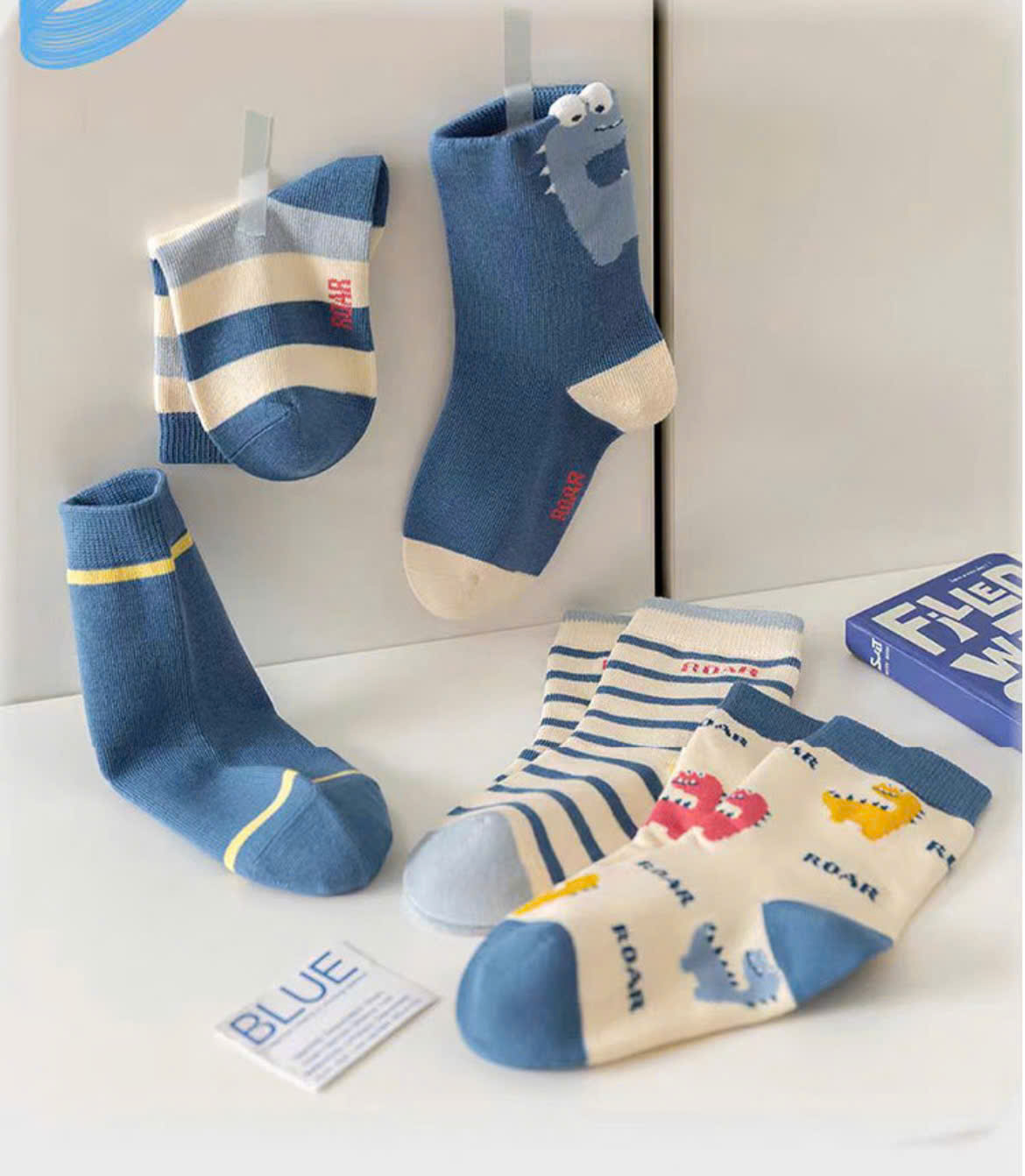 SET 5 ĐÔI TẤT VỚ 38 DỄ THƯƠNG TỪ 1-12 TUỔI DÀNH CHO BÉ TRAI BÉ GÁI