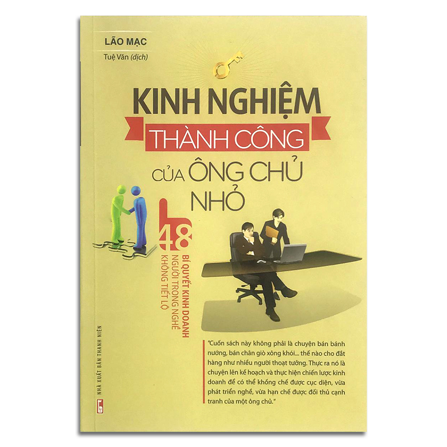Sách kĩ năng kinh doanh dành cho doanh nghiệp nhỏ: Kinh nghiệm thành công của ông chủ nhỏ + Bán hàng quý ở cái tâm