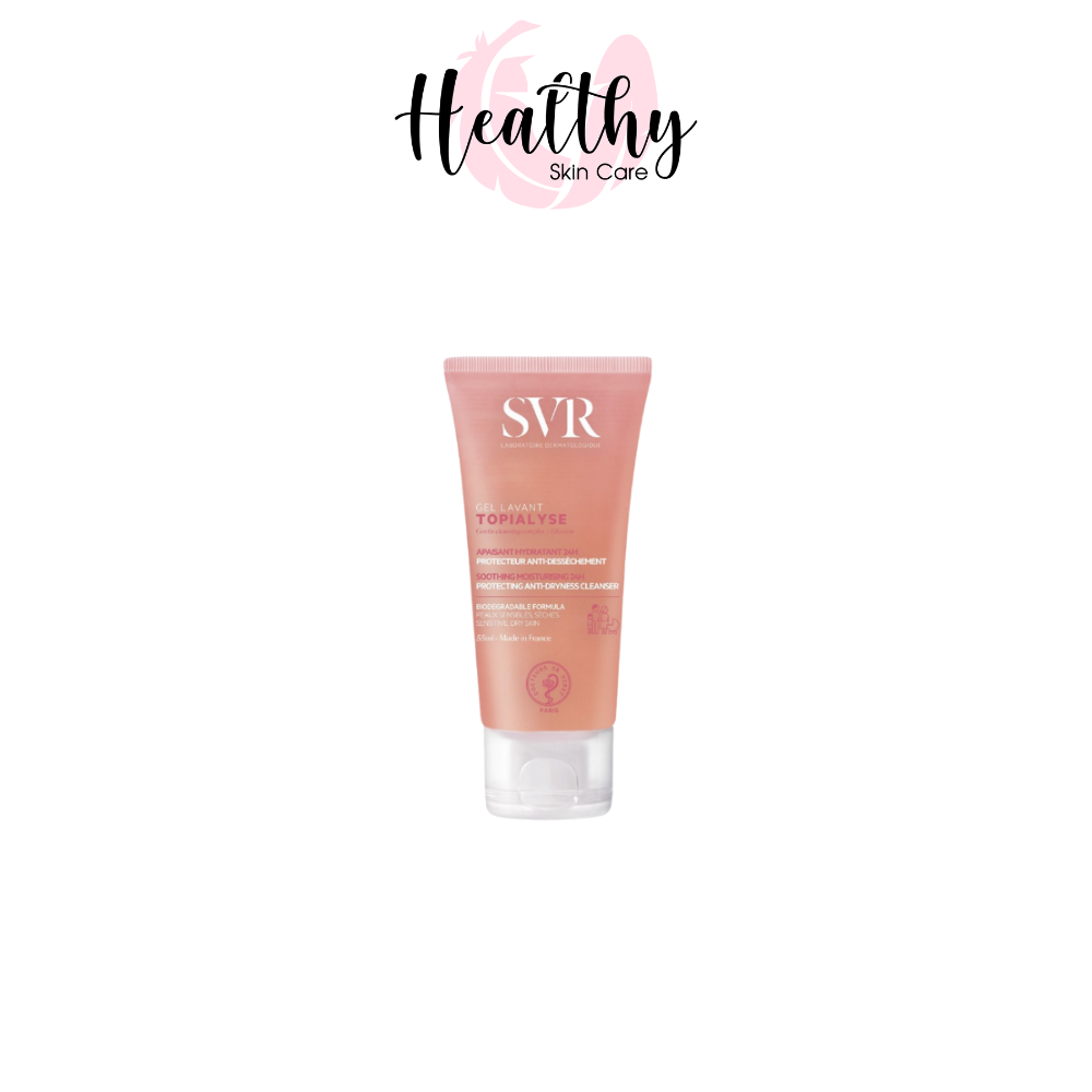 Gel Làm Sạch Và Dưỡng Ẩm, Dành Cho Da Khô, Nhạy Cảm SVR Topialyse Gel Lavant 55ml