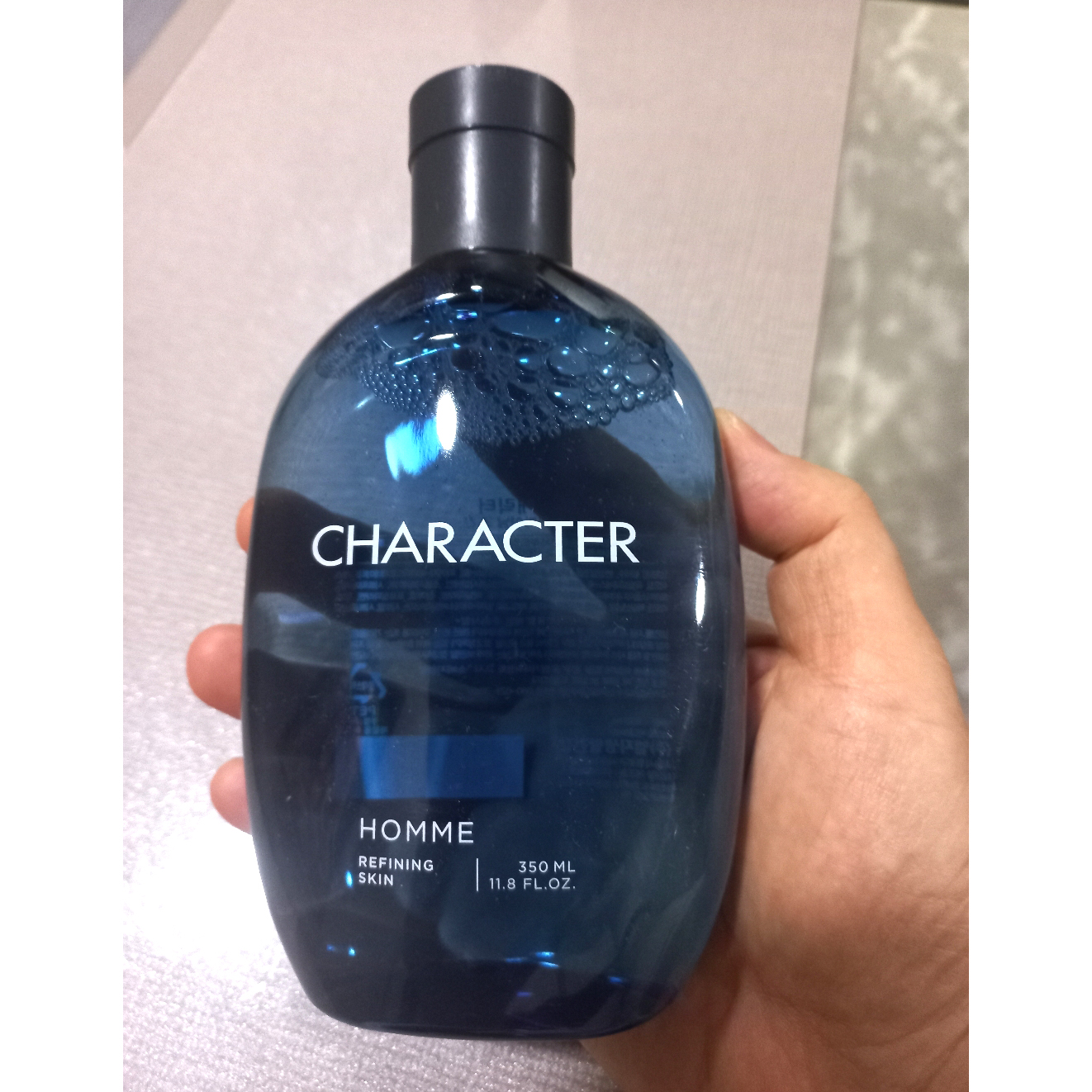 Nước hoa hồng nam dành cho da dầu mụn Character Refining Skin Hàn Quốc 350ml