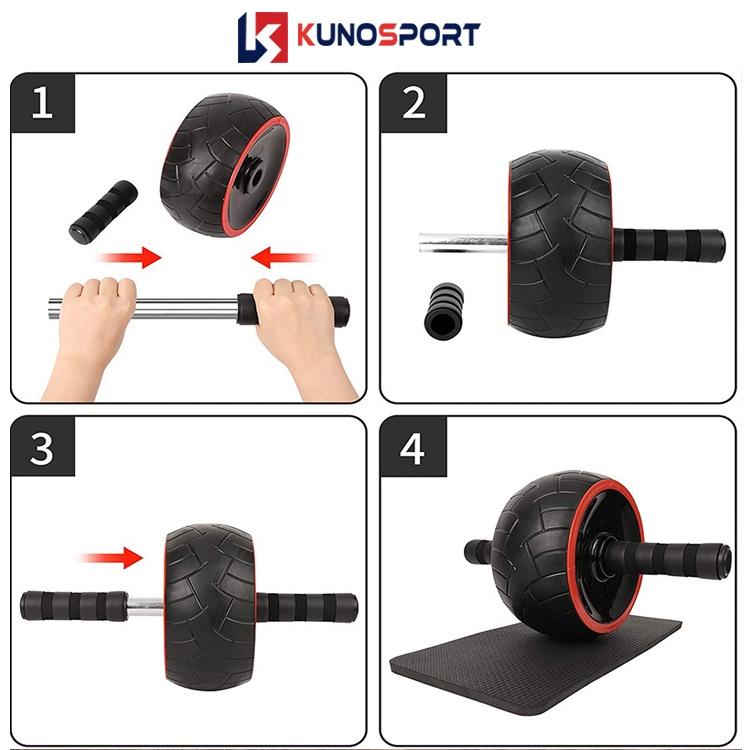 Con lăn tập cơ bụng một bánh ABS tập gym giảm mỡ bụng sẵn chắc cơ thể tập hiệu quả tại nhà - KN03