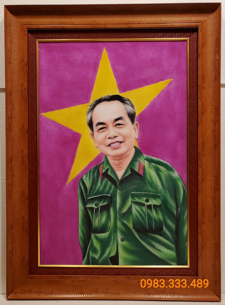 TRANH ĐÁ TỰ NHIÊN  - ĐẠI TƯỚNG VÕ NGUYÊN GIÁP