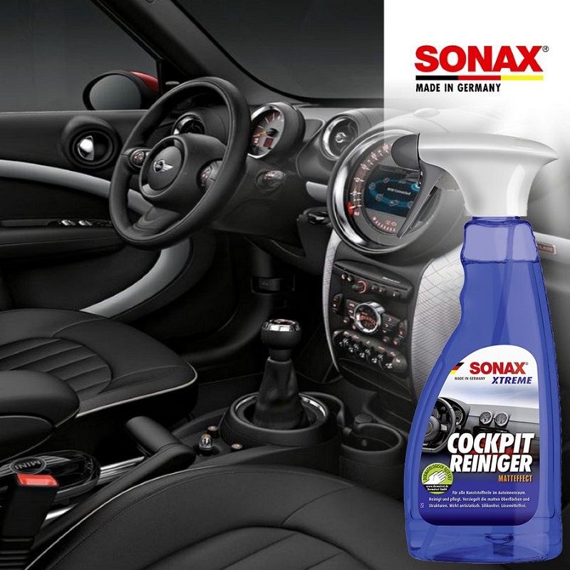 Dung Dịch Làm Sạch Nhựa Nội Thất Ô Tô SONAX Xtreme Cockpit Cleaner 283241 500ml