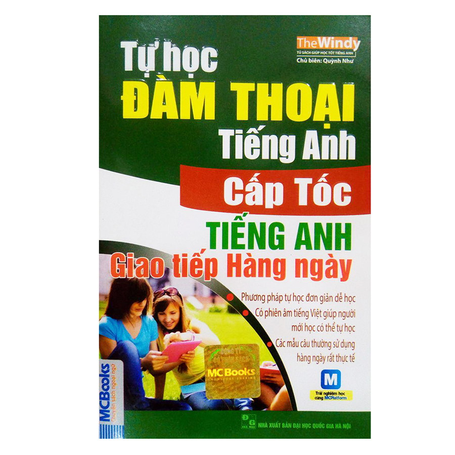 Tự Học Đàm Thoại Tiếng Anh Cấp Tốc Trong Giao Tiếp Hàng Ngày (Học Cùng App hoặc Dùng CD) (Khổ Nhỏ)