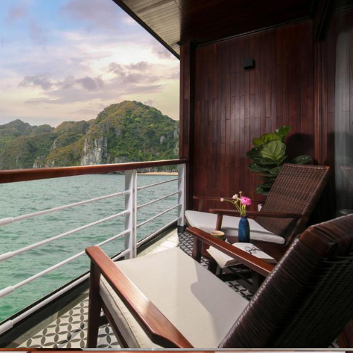 Voucher 2N1Đ Du Thuyền 5 Sao Heritage Cruises Cao Cấp Khám Phá Vịnh Hạ Long