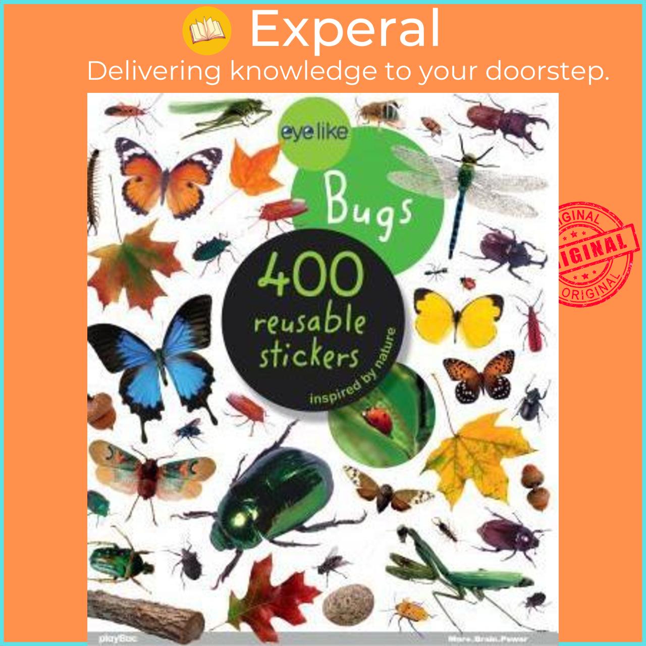 Sách - Eyelike Bugs - 400 Reusable Stickers by Workman Publishing