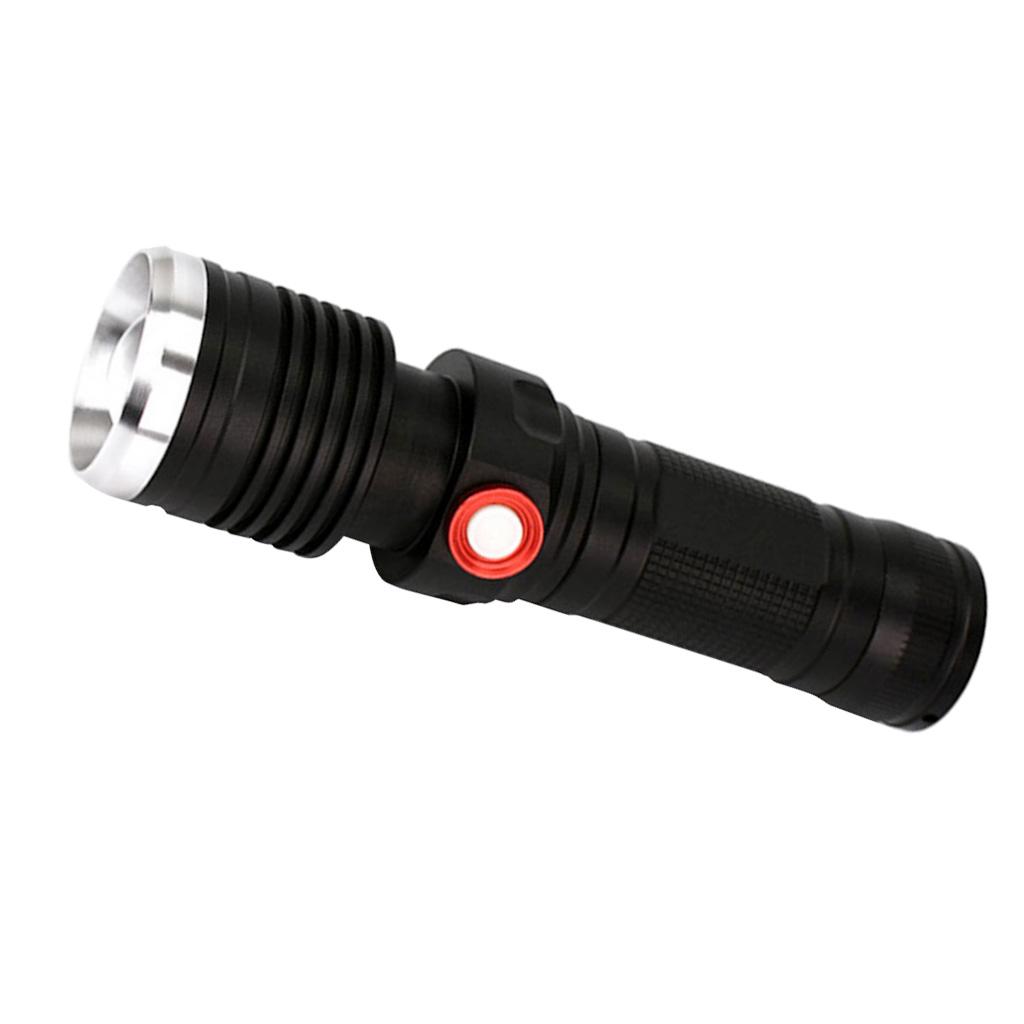 Portable Torch Flashlight USB Rechargeable Led Light High Powered Lamp