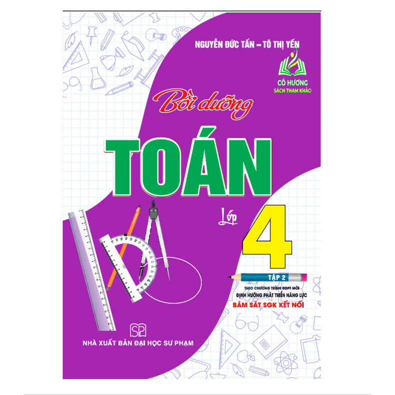 Sách - Combo Bồi Dưỡng Toán Lớp 4 - Tập 1 + 2