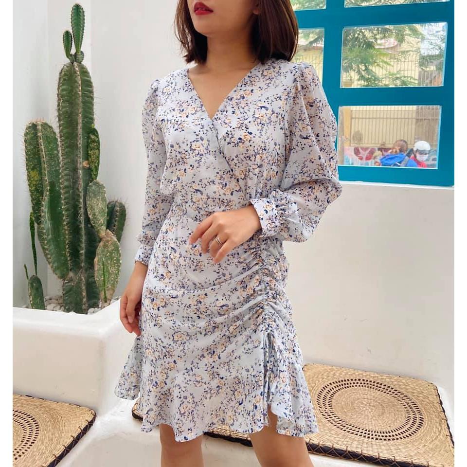 ĐẦM HOA RÚT ĐÙI - MÈO INDA HOUSE