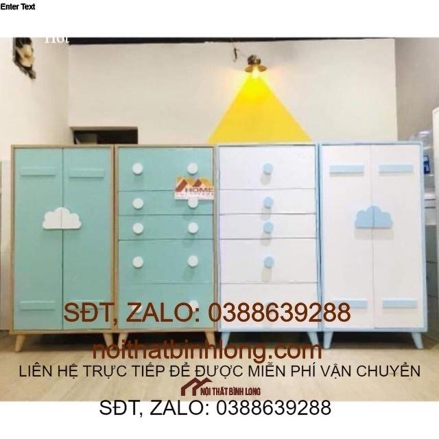 Các mẫu tủ gỗ đáng yêu cho bé
