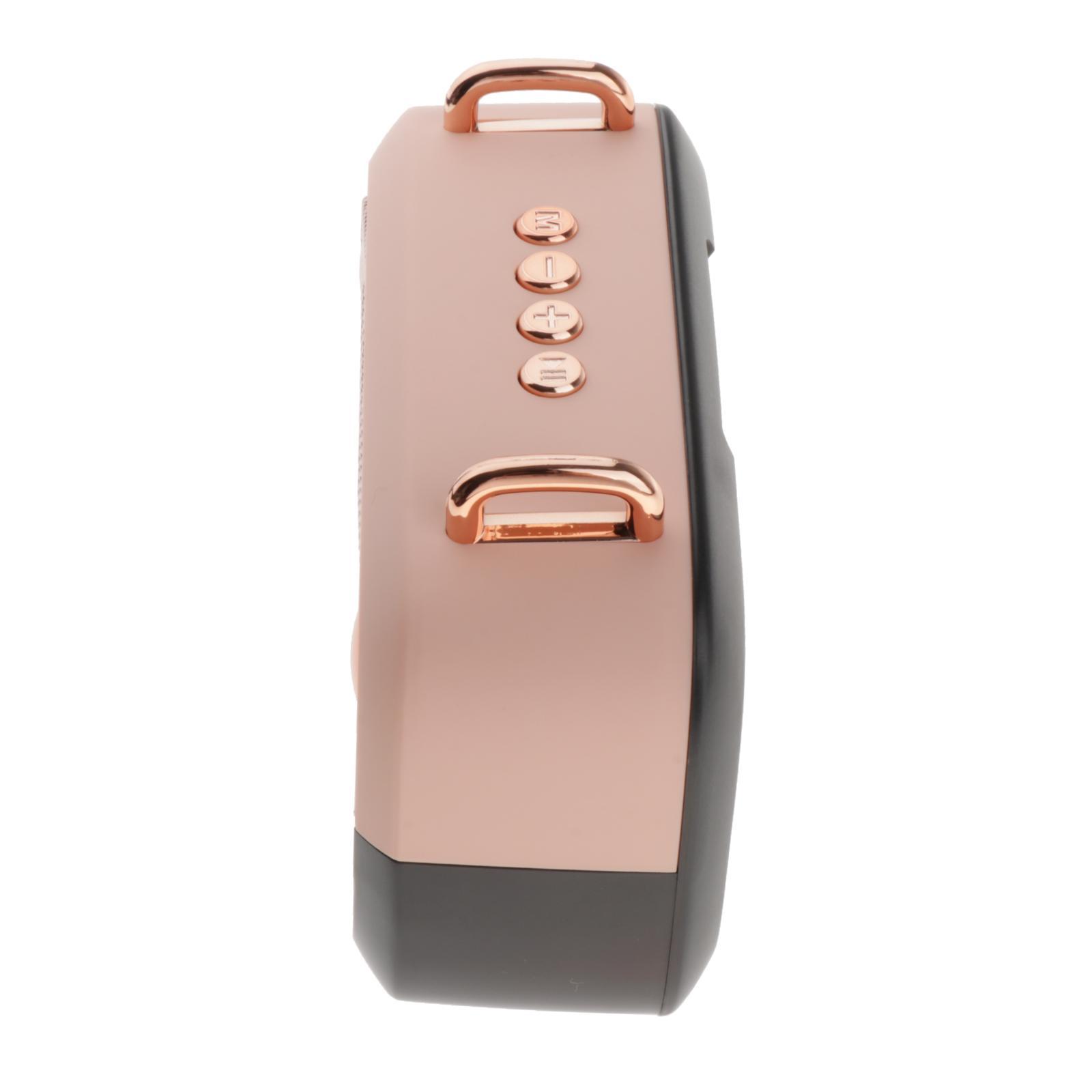 Stylish Portable Bluetooth Amplifier with Mic 800mah Handsfree FM Radio Bass