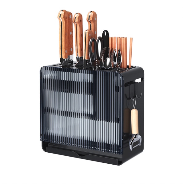 Kệ đựng dao thớt để bàn hoặc treo tường Carbon Steel