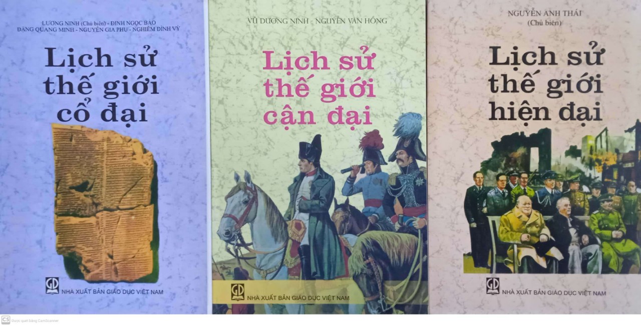 Combo 3 cuốn Lịch Sử Thế Giới Cổ Đại + Cận Đại + Hiện Đại