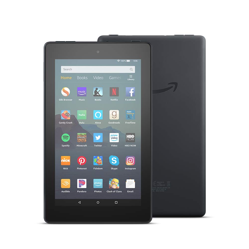 Máy Tính Bảng Kindle Fire 7 (9th) 16GB ( 2019)  Plum- Hàng nhập Khẩu