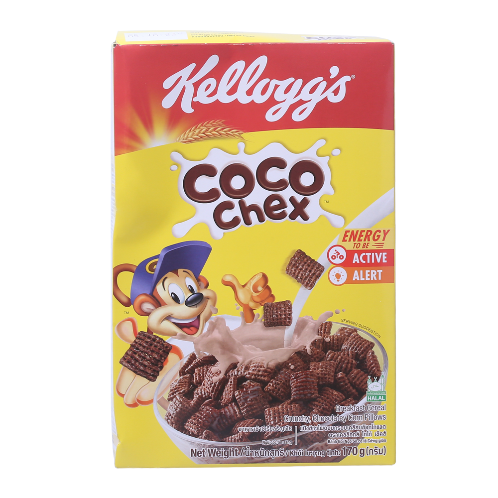 Bánh Ăn Sáng Dinh Dưỡng Kellogg'S Coco Chex 170G