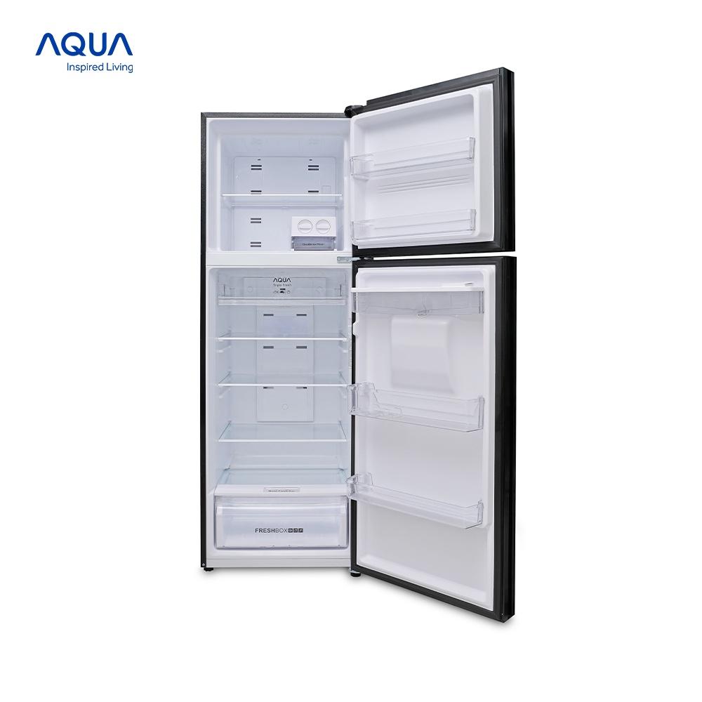 Tủ lạnh ngăn đông trên Aqua 347 Lít AQR-T389FA(WBS) - Hàng chính hãng - Chỉ giao HCM, Hà Nội, Đà Nẵng, Hải Phòng, Bình Dương, Đồng Nai, Cần Thơ