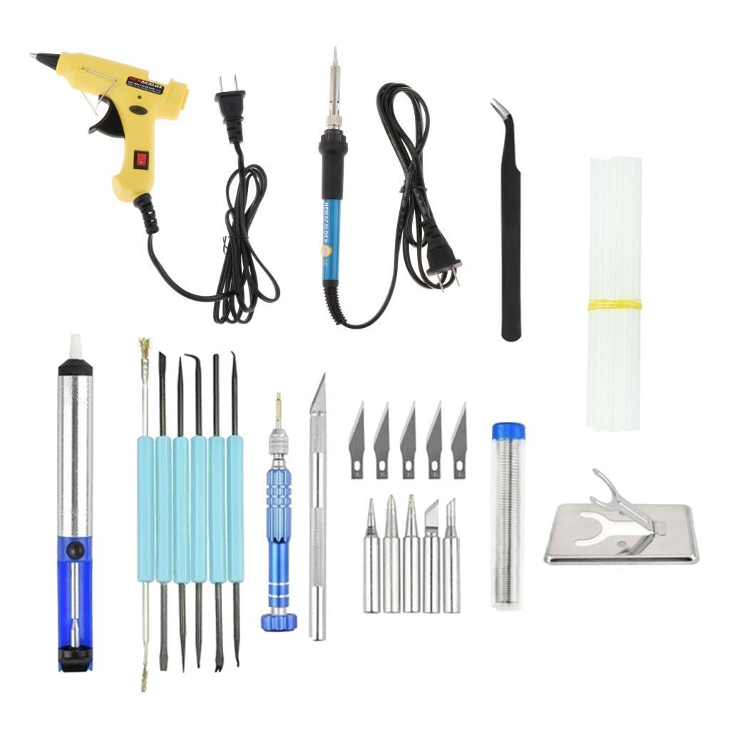 Soldering Iron Kit Adjustable Temperature Soldering Gun Welding Tools