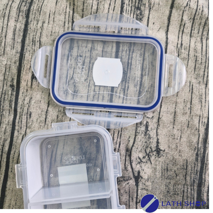 Hộp Bảo Quản Hình Chữ Nhật Chia 2 Ngăn Classic Lock&amp;Lock - HPL814C - 460ml - Hàng Chính Hãng