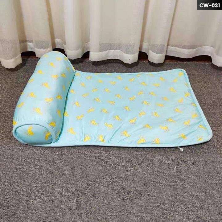 Đệm Nằm Ổ Nệm Dành Cho Thú Cưng Cao Cấp Chất Liệu Lụa Lạnh Làm Mát Tránh Xa Oi Bức Mùa Hè CW-031