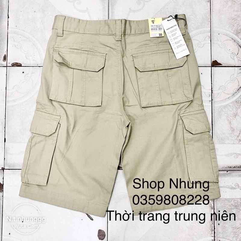 quần ngố kaki túi hộp nam trung niên chất đẹp - 2