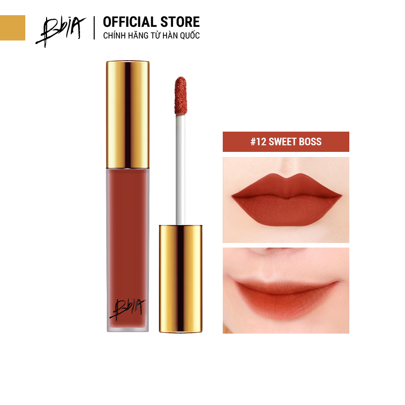 Bbia Last Velvet Lip Tint - #02 Extra Bounce và #12 Sweet Boss