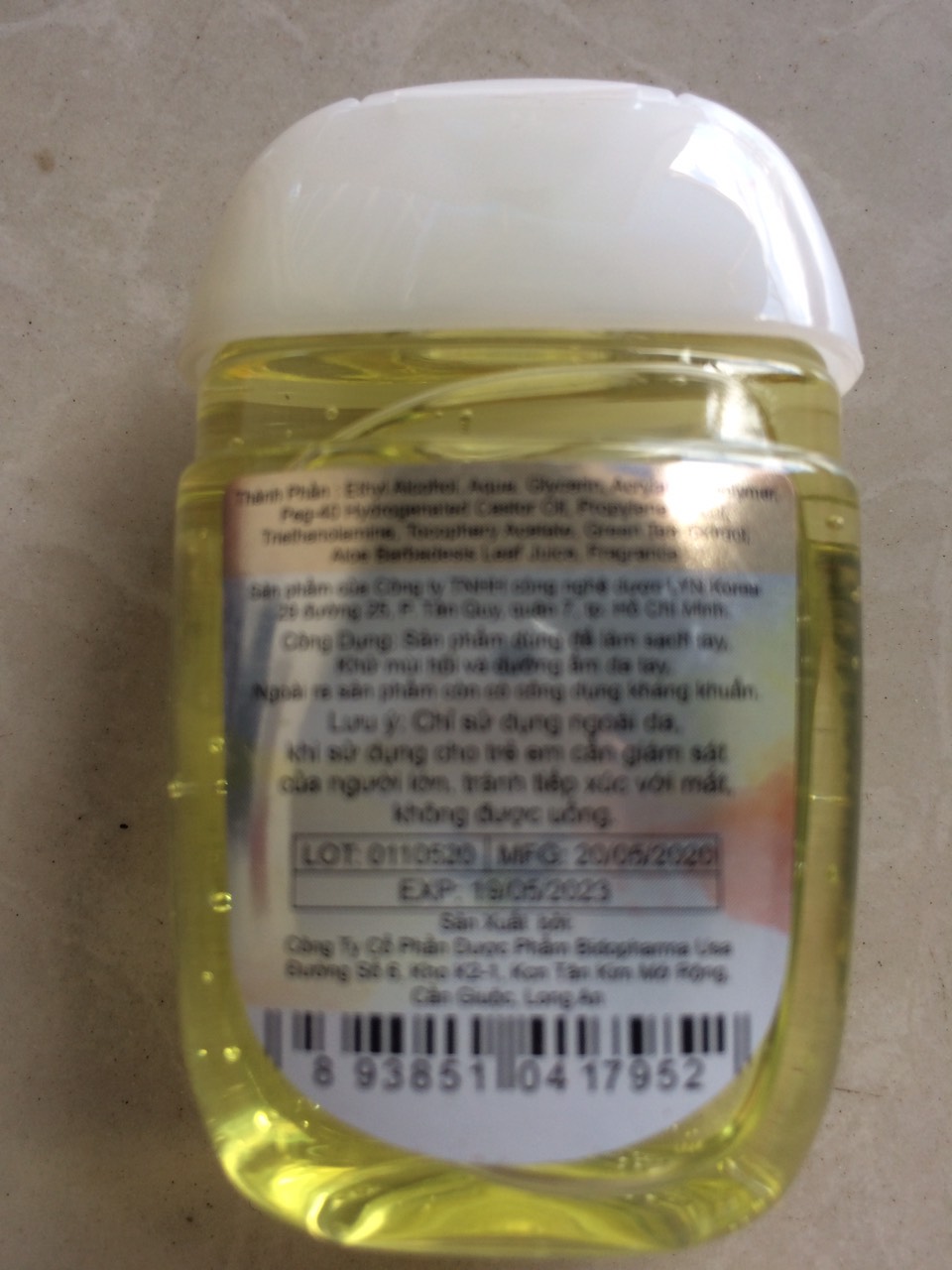 Gel Rửa Tay Diệt Khuẩn VASI Clean -30ml