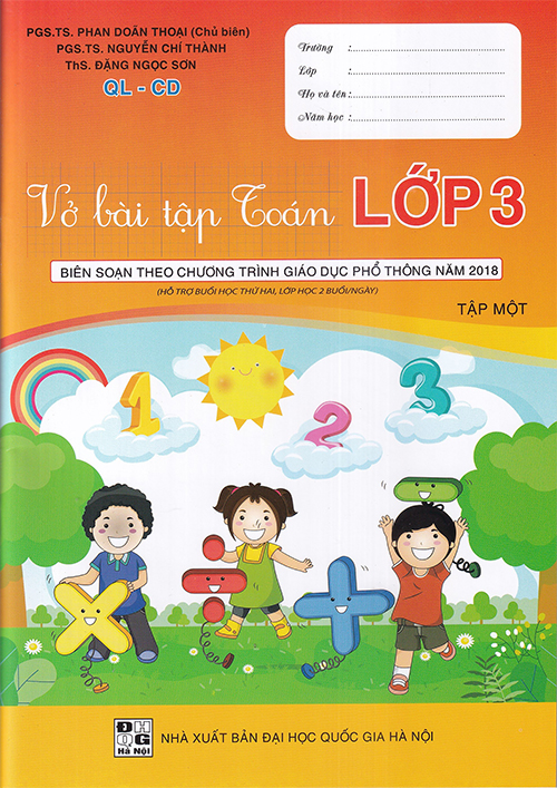 Vở bài tập toán lớp 3 tập 1 - Cánh diều - QL