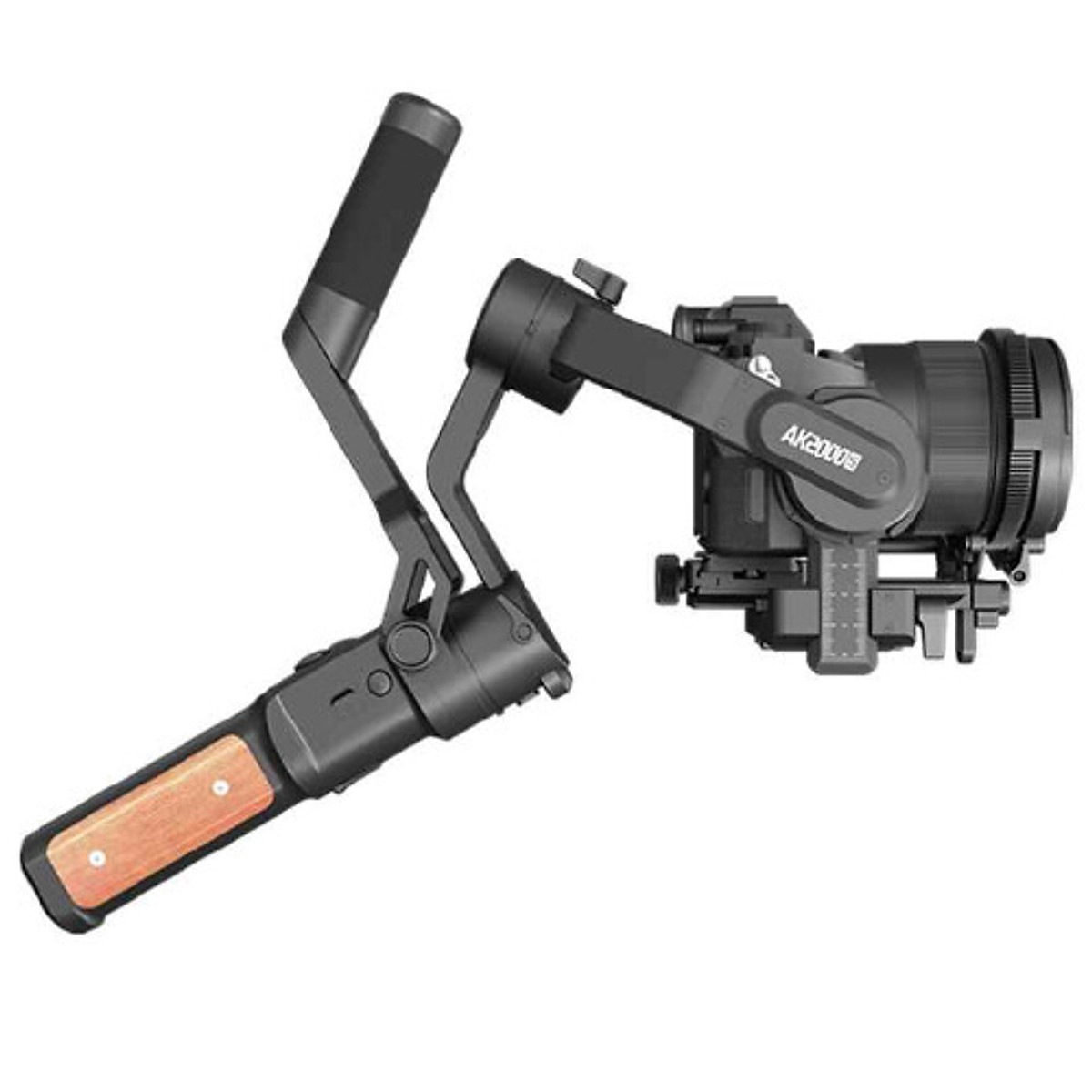 Feiyu AK2000C Gimbal - Tay Cầm Chống Rung Chuyên Dụng Cho Máy Ảnh, Tải Trọng 2.2 Kg [Tặng Báng Cầm] - Hàng Chính Hãng