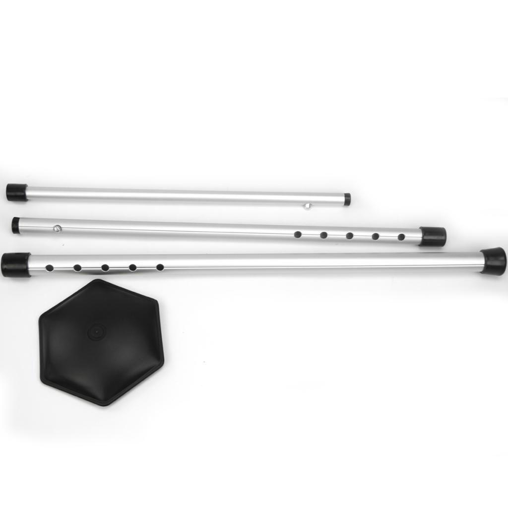 Silver Golf Club Stiff Arm Support Golf Protector Stick for Travel Cover Bag