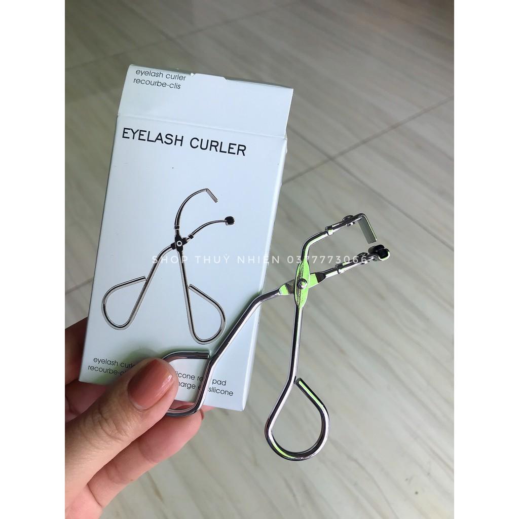 Kẹp bấm mi siêu cong Eyelash curler đầu nhỏ - Bấm góc mi + TẶNG KÈM MÚT THAY